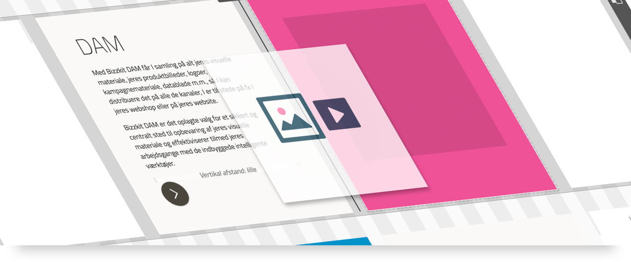 Easily build content and drag and drop content elements