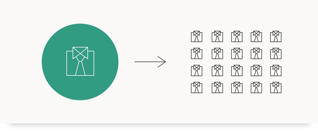 Inherit data and easily maintain product data in Bizzkit PIM